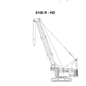 Sennebogen 6100.5.207 Operators, Maintenance and Parts Manual