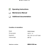 Sennebogen 850.0.318 Operators, Maintenance and Parts Manual - Image 2