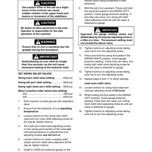 Tigercat 230, 240 Loader Repair Service Manual - Image 3