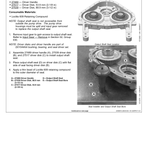 John Deere 5928RFG Pump Drive Component Technical Manual (CTM148819) - Image 3