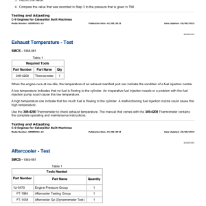 Caterpillar CAT 12H Motor Grader Service Repair Manual (CBK00001 and up) - Image 4