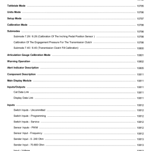 Caterpillar CAT 12H Motor Grader Service Repair Manual (CBK00001 and up) - Image 5