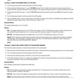 Caterpillar CAT 12M2 Motor Grader Service Repair Manual (R9S00001 and up) - Image 3