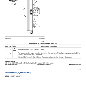 Caterpillar CAT 140 Motor Grader Service Repair Manual (ENH00001 and up) - Image 5