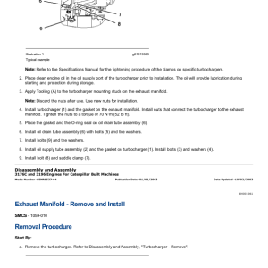 Caterpillar CAT 140H Motor Grader Service Repair Manual (CCA00001 and up) - Image 3