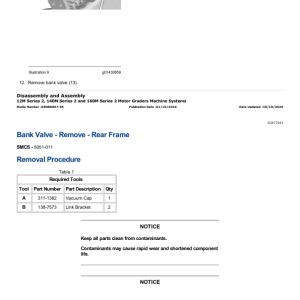 Caterpillar CAT 140M2 Motor Grader Service Repair Manual (R9G00001 and up) - Image 4