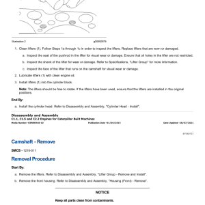 Caterpillar CAT 216B3 Skidsteer Loader Service Repair Manual (PWK00001 and up) - Image 4