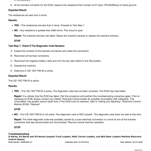 Caterpillar CAT 236D3 Skid Steer Loader Service Repair Manual (KXL00001 and up) - Image 4