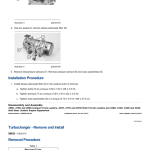 Caterpillar CAT 242D Skidsteer Loader Service Repair Manual (A9W00001 and up) - Image 5