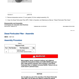 Caterpillar CAT 272D3 XE Skid Steer Loader Service Repair Manual (GJ200001 and up) - Image 3