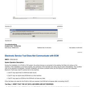 Caterpillar CAT 301.5, 301.6, 301.8 Mini Hydraulic Excavator Service Repair Manual (BDH00001 and up) - Image 3