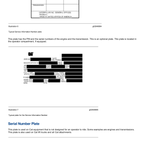 Caterpillar CAT 303.5 Mini Hydraulic Excavator Service Repair Manual (AFW00001 and up) - Image 5