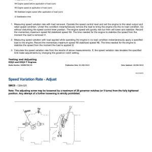 Caterpillar CAT 303.5C CR Mini Hydraulic Excavator Service Repair Manual (DMY00001 and up) - Image 3