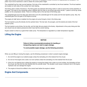 Caterpillar CAT 3034 Engine Machine Service Repair Manual (3NW00001 and up) - Image 5