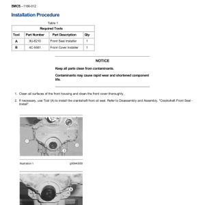 Caterpillar CAT 3054 Engine Service Repair Manual (5HK00001 and up) - Image 5