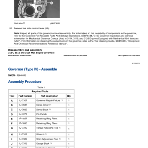 Caterpillar CAT 3116 Marine Engine Service Repair Manual (4KG00001 and up) - Image 4