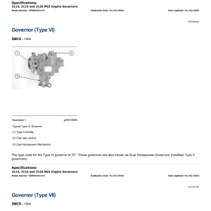 Caterpillar CAT 3126 Marine Engine Service Repair Manual (8NM00001 and up) - Image 3