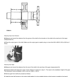 Caterpillar CAT 3126 Marine Engine Service Repair Manual (8NM00001 and up) - Image 5