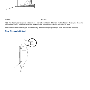 Caterpillar CAT 3126B Engine Machine Service Repair Manual (5GG00001 and up) - Image 5