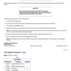 Caterpillar CAT 3126B Engine Machine Service Repair Manual (BMA00001 and up) - Image 5