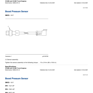 Caterpillar CAT 3126B Truck Engine Service Repair Manual (1AJ00001 and up) - Image 5