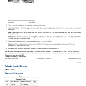 Caterpillar CAT 313B, 313B CR Excavator Service Repair Manual (BAS00001 and up) - Image 4