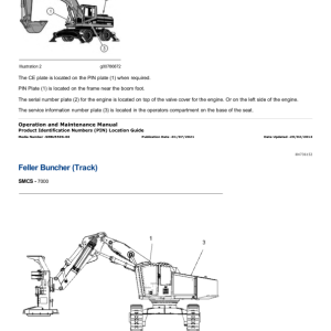 Caterpillar CAT 313F, 313F L Excavator Service Repair Manual (PRG00001 and up) - Image 3