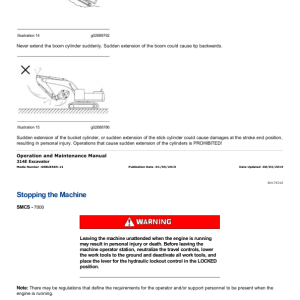 Caterpillar CAT 314E CR Excavator Service Repair Manual (GMD00001 and up) - Image 2