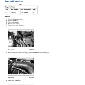 Caterpillar CAT 315F L, 315F LCR Excavator Service Repair Manual (TDY00001 and up) - Image 3