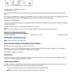 Caterpillar CAT 3208 Truck Engine Service Repair Manual (40S00001 and up) - Image 2