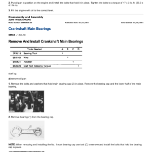 Caterpillar CAT 3208 Truck Engine Service Repair Manual (40S00001 and up) - Image 5