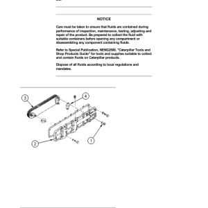 Caterpillar CAT 320B, 320B L Excavators Service Repair Manual (6CR00001 and up) - Image 4