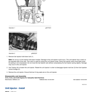 Caterpillar CAT 322C Excavator Service Repair Manual (BMX00001 and up) - Image 4