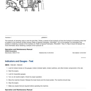 Caterpillar CAT 323D3 Excavator Service Repair Manual (FEY00001 and up) - Image 3