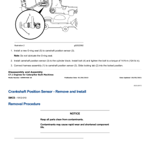 Caterpillar CAT 323F L Excavator Service Repair Manual (NCW00001 and up) - Image 4