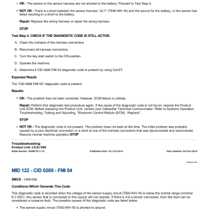 Caterpillar CAT 325B, 325B L Excavator Service Repair Manual (8RR00001 and up) - Image 5