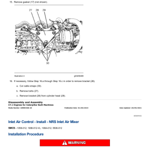 Caterpillar CAT 326F, 326F L Excavator Service Repair Manual (EBK00001 and up) - Image 5