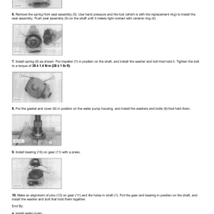 Caterpillar CAT 3306 Engine Machine Service Repair Manual (64Z00001 and up) - Image 5