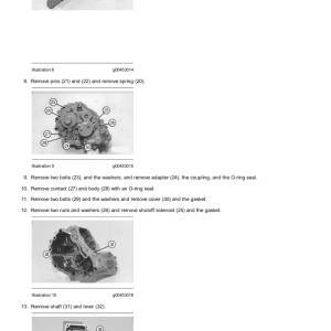 Caterpillar CAT 330B Excavator Service Repair Manual (2RR00001 and up) - Image 3