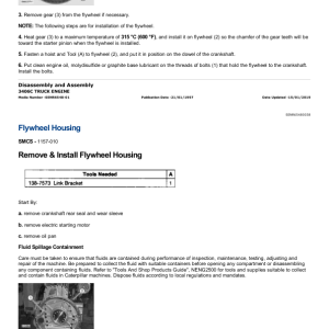 Caterpillar CAT 3406C Truck Engine Service Repair Manual (8PN00001 and up) - Image 3