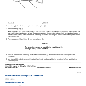 Caterpillar CAT 345C, 345C L Excavator Service Repair Manual (SPC00001 and up) - Image 5