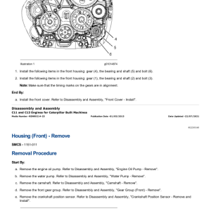 Caterpillar CAT 345C, 345C L Hydraulic Excavator Service Repair Manual (TDG00001 and up) - Image 4