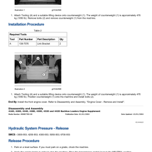 Caterpillar CAT 432D Backhoe Loader Service Repair Manual (WEP00001 and up) - Image 2