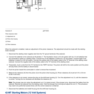 Caterpillar CAT 450E Backhoe Loader Service Repair Manual (EBL00001 and up) - Image 4