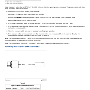 Caterpillar CAT 725 Articulated Dump Truck Service Repair Manual (B1L00001 and up) - Image 5