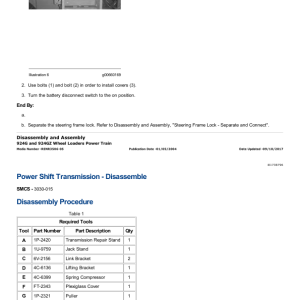 Caterpillar CAT 924G, 924GZ Wheel Loader Service Repair Manual (AAN00001 and up) - Image 5