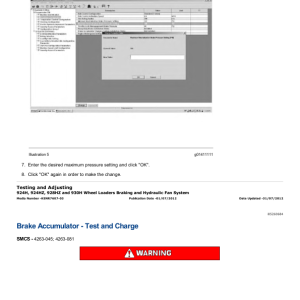 Caterpillar CAT 924H Wheel Loader Service Repair Manual (HXC00001 and up) - Image 5