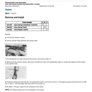 Caterpillar CAT 950B 950E Wheel Loader Service Repair Manual (22Z03189 and up) - Image 5