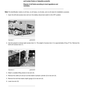 Caterpillar CAT AP-1055E Asphalt Paver Service Repair Manual (TRS00001 and up) - Image 5