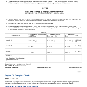 Caterpillar CAT C15 Truck Engine Service Repair Manual (SDP00001 and up) - Image 5